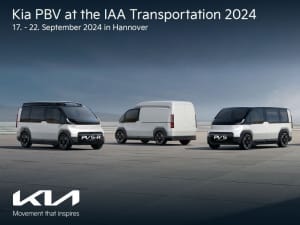 Europese première voor Kia PBV  op IAA Hannover 2024